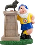 Eintracht Braunschweig Gartenzwerg Burgl&ouml;we - 27 cm Polyresinfigur f&uuml;r den Garten