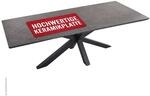 MR. DEKO Gartentisch Almeria 200x90cm Esstisch Terrasse | Wetterfest...
