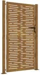 vidaXL Gartentor 100x175 cm Cortenstahl Quadratisches Design