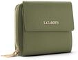 Lazarotti Bologna mittelgro&szlig;e Leder Geldb&ouml;rse Damen | mit Druckknopf,