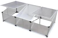 TrendLine Fr&uuml;hbeetaufsatz 136 x 73 x 40 cm Fr&uuml;hbeet