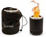 REDFIRE Pellet Tischkamin Volcano Medium, schwarz pulverbeschichtet &Acirc;-...