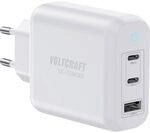 Voltcraft UC-70W001 USB Ladeger&auml;t 70 W 1x USB-A, 2X USB-C&reg; Fast Charge, USB...