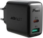 ACEFAST Wandladeger&auml;t A5 PD32W, USB + USB-C (schwarz)