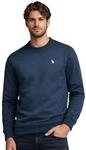 U.S. POLO ASSN. Herren Sweatshirt (S-3XL) Baumwolle, Rundhals, Langarm Pullover...