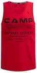 Camp David Herren Muskelshirt mit Label Prints, &Auml;rmelloses Tank Top aus