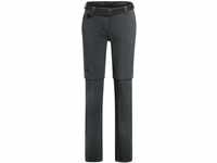 maier sports NATA 2 Zip-Off Pants Damen Graphite Größe EU 21 (Short) 2019 Hose