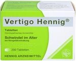 Vertigo Hennig Tabletten bei Schwindel im Alter, 200 St. Tabletten
