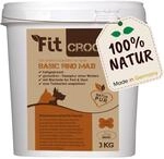 cdVet Fit-Crock Hundefutter trocken Basic Rind Maxi 3 kg, getreidefrei