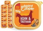 Edgard & Cooper Nassfutter f&uuml;r Hunde, (Huhn & Truthahn, 150g x 11), Getreidefrei,