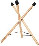 Sela SE 199 Handpan St&Scaron;nder Medium, Percussion Stand, klappbar, Buchenholz, H&scaron;he