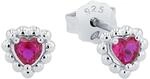 Amor Ohrstecker 925 Sterling Silber M&auml;dchen Kinder Ohrschmuck, mit Zirkonia...