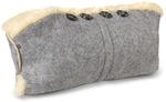 Fellhof Kinderwagen Handw&auml;rmer, 100% Merino-Lammfell, wind- u. wasserabweisend,