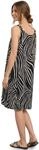 Street One Knielanges Kleid mit gerafften Tr&auml;gern Black 34