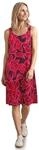 Street One Knielanges Kleid mit gerafften Tr&auml;gern Salsa red 34