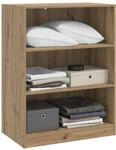 vidaXL Kleiderschrank mit Regal Artisan-Eiche 77 x 48 x 102 cm PB, Ger&auml;umiger