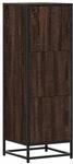vidaXL Highboard Braun Eichen-Optik 35,5x35x106,5 cm, Beistellschrank, schlanker