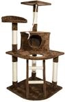 SPOCADO Rovers Katzenkratzbaum 120 x 55 x 55 cm - Vielseitiges Design mit...