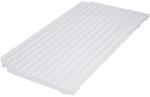 easyPART passend f&uuml;r BOSCH 11013977 Bodenplatte Tisch wei&szlig; 330x195mm