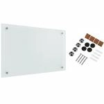 Mucola K&uuml;chenr&uuml;ckwand Milchglas 100x50 cm &ndash; Spritzschutz aus 6 mm ESG