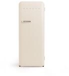 CREATE / RETRO FRIDGE 150 SILVER/K&uuml;hlschrank mit Gefrierfach 281L in Cremewei&szlig;,