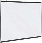 vidaXL Beamer Leinwand Wandh&auml;ngend 90 Zoll 4:3