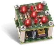 Whadda L&ouml;tbausatz, elektronischer W&uuml;rfel, Aktivierung durch Sch&uuml;tteln