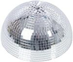 Spiegelkugel halb inkl. Motor - Discokugel f&uuml;r Deckenmontage - Discoeffekt