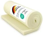 MSS e.K. Viscoelastische Schaumstoffplatte 200 x 90 x 4cm Matratzenauflage (ohne