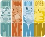 ABYSTYLE - Pokemon Mauspad, weich, Starts Kanto