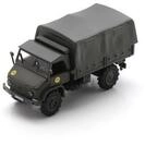 Schuco 1:87 BW MB Unimog S404 Olivgr&uuml;n - Hochwertiges Diecast Modell im Ma&szlig;stab