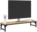 vidaXL Monitor Halterung Artisan-Eiche 85 x 23 x 15,5 cm Holzwerkstoff,