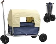 Beachtrekker Life Faltbarer Bollerwagen, klappbarer Handwagen + Feststellbremse...