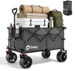 Sekey XXL Plus Bollerwagen Faltbar 200L 200KG Belastbar, Faltbollerwagen mit...