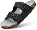 Giesswein Merino Slides Women - Pantolette mit ergonomischem Korkfu&szlig;bett