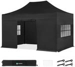 Vonroc Pavillon 3x4,5m Seitenw&auml;nde wasserdicht stabil - Partyzelt mit...