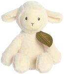 Aurora, 23355, Ebba Baby Eco LaurinLamm, 32cm, Eco-Friendly Pl&uuml;schtier, Wei&szlig;