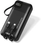 Powerbank 20.000 mAh Schwarz &ndash; 22,5 W Schnelllade-Powerbank mit PD 20W,