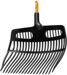 Fiskars OneClick Schaufelrechen, Vielseitiger Aufsatz zum Harken, Heben und Sieben,