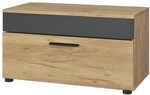 Vicco Wohnzimmerschrank Berno, Goldkraft Eiche/Anthrazit, 70.8 x 38.9 cm mit