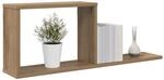 vidaXL Schweberegale Artisan-Eiche 80 x 15 x 30 cm Holzwerkstoff, Moderner...