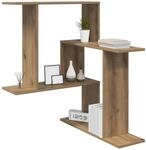 vidaXL Wandregal Artisan-Eiche 67 x 67 x 87 cm Holzwerkstoff, Wohnzimmer,...