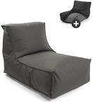 mokebo Sitzsack mit Schutzh&uuml;lle f&uuml;r Kinder & Erwachsene 'Der Sundowner', Bean...