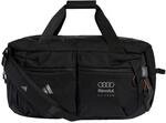 adidas Unisex Audi REVOLUT Formula ONE Team HYBRID Duffel Backpack, Black, One Size