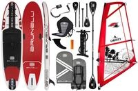 BRUNELLI 10.8 Windsurf Woven Double Layer iSUP Board aufblasbar Stand Up Paddle...