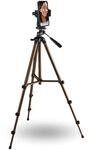 TronicXL 134cm Smartphone Stativ drehbar Halterung St&auml;nder Tripod Handy hoch...