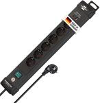 Brennenstuhl Premium-Line Steckdosenleiste 6-fach mit USB, 3m | Mit USB C PD 30W und