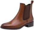Tamaris Damen Boots Leder, braun, 37 EU