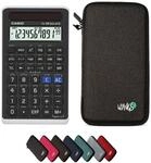 Casio fx-82 Solar II inkl. WYNGS Schutztasche Dunkelgrau - Wissenschaftlicher