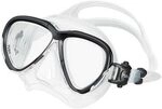Tusa Intega tauch-Maske schnorchel taucherbrille Profi (Black)